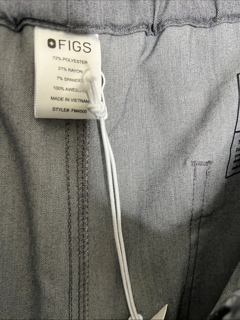 Figs Sz M Technical Collection Graphite Pisco Basic Scrub Pants - New w/tags
